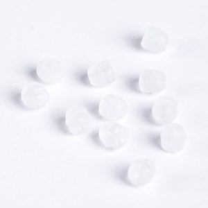 Clear Plastic Nut Ball Shape (6 pairs/pack)