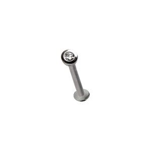 16G 5/16'' International Thread Monroe Crystal Surgical Stainless Steel