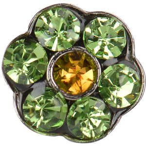 Super Maxxi Peridot/Topaz Daisy Surgical Stainless Steel