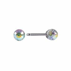 4mm AB Crystal Ball Surgical Stainless Steel