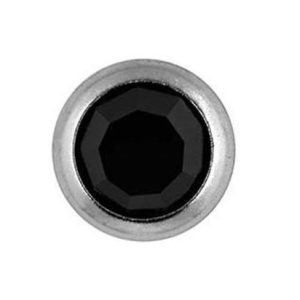 Super Maxxi Jet Black Bezel Surgical Stainless Steel